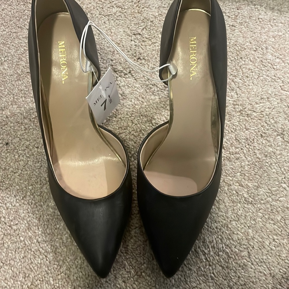 Black heels